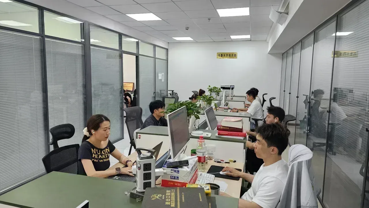 锡尔国际物流乌鲁木齐市办公区报关团队